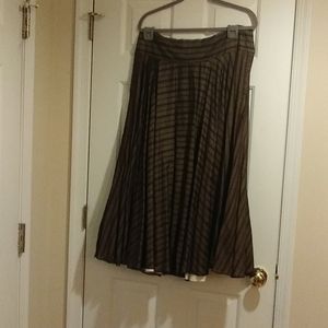 New Vintage DKNY Pure Brown Skirt